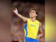 
      
      Olympic pole vault champion Duplantis rewrites history in Oslo 
      
      