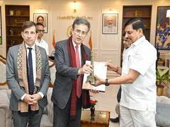 
      
      MP CM Mohan Yadav meets French Ambassador to India Thierry Mathou
      
      
