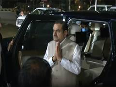 
      
      Gautam Adani pays tributes to Gujarat CM Vijay Rupani
      
      