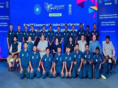 
      
      India's first Mixed Disability cricket team given send-off
      
      