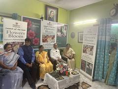 
      
      ‘Flowers Bloom' by Dr Krishna Saksena launched in New Delhi
      
      
