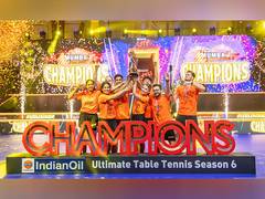 
      
      UTT Season 6: U Mumba TT secure first-ever title
      
      