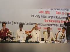 
      
      JPC Chairperson on One Nation One Election holds meeting in Chand
      
      