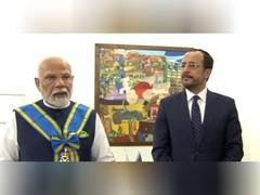 
      
      Cyprus bestows highest civilian honour on PM Modi
      
      