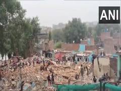 
      
      New Delhi: DDA conducts demolition drive in Ashok Vihar slum area
      
      