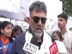 
      
      DK Shivakumar flags off 'Environment Day 2025 eco-walk
      
      