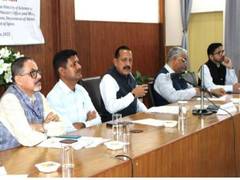 
      
      Jitendra Singh convenes meeting of all science & tech institutes
      
      