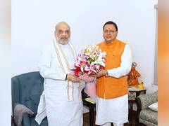 
      
      Uttarakhand CM Dhami meets Amit Shah in Delhi
      
      