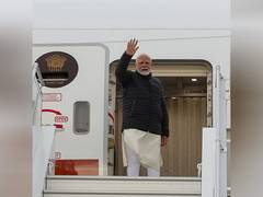 
      
      PM Modi concludes successful visit, emplanes for Croatia
      
      