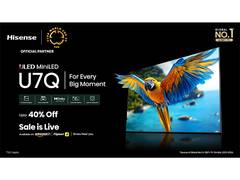 
      
      Hisense Unveils AI-Powered U7Q Mini-LED TV with Native 144Hz
      
      