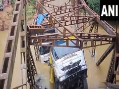 
      
      Assam: Bridge at Kalain-Silchar road collapses, restoration work 
      
      