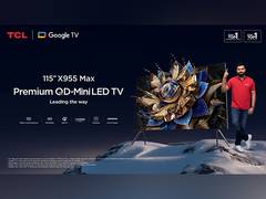 
      
      TCL Makes History: 115-inch TCL X955 Max Premium QD-Mini LED 
      
      