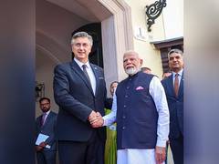 
      
      PM Modi holds talks with Croatian PM to boost bilateral ties
      
      