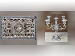 
      
      PM Modi gifts silver candle stand to Croatia's PM Plenkovic
      
      