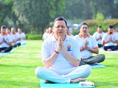 
      
      Uttarakhand is land of yoga, sages: CM Dhami 
      
      