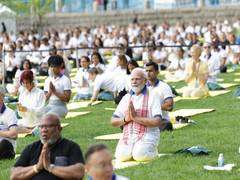 
      
      PM Modi to lead Yoga Day 2025 celebrations from Visakhapatnam
      
      