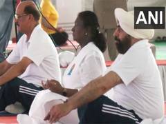 
      
      President Murmu celebrates International Yoga Day in Dehradun
      
      