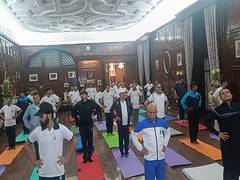 
      
      Yoga Day: Shukla hails PM, vows drug-free Himachal
      
      