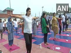 
      
      J-K: District Administration of Rajouri organises yoga session
      
      