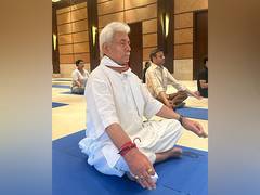 
      
      J-K LG Manoj Sinha participates in 11th International Yoga Day 
      
      