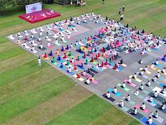 
      
      Jorhat military station celebrates 11th International Yoga Day
      
      