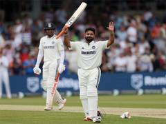 
      
      Rishabh Pant scores a record century,  India on 454/7 at Lunch
      
      
