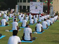 
      
      CBI celebrates 11th International Day of Yoga
      
      