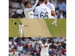 
      
      471 versus England lowest Test score for innings with 3 centuries
      
      