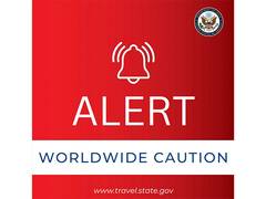 
      
        US issues travel ‘Worldwide Caution’ travel advisory
      
      