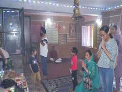 
      
      Devotees from all religious communities participate in Yagya 
      
      