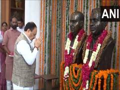 
      
      JP Nadda pays tribute to Dr Syama Prasad Mookerjee
      
      