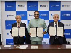 
      
      JGU Signs 8 New MoUs with Leading Universities in Japan 
      
      