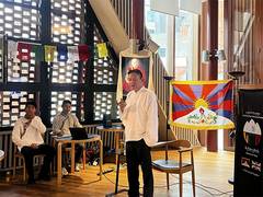 
      
      Tibetan leader in London urges youth to defend identity
      
      