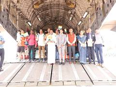 
      
      Op Sindhu: IAF evacuates 268 Indians from Egypt amid conflict
      
      