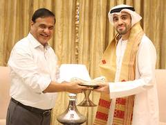 
      
      Assam CM meets UAE Ambassador, holds discussion on strengthening
      
      