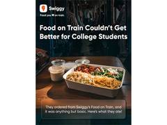 
      
      Swiggy Food on Train Emerges as the Go-To Travel Companion
      
      