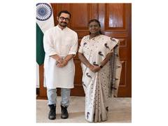 
      
      Aamir Khan called on President Droupadi Murmu
      
      