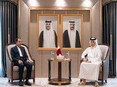 
      
      Qatar summons Iranian envoy over attacks on US base in Qatar
      
      