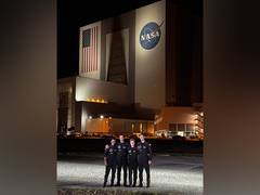 
      
      Shubhanshu Shukla joins four-member crew ahead of Axiom 4 mission
      
      