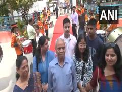 
      
      UP: Family of Group Captain, astronaut Shubhanshu Shukla welcomed
      
      