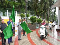 
      
      Himachal CM flags off 12 e-scooters to reach out to patients
      
      