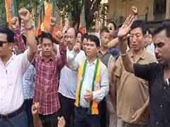 
      
      Controversial remark by Congress MLA sparks BJP protest in Tripur
      
      