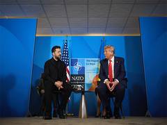 
      
      Zelenskyy, Trump discuss air defence, drone cooperation at NATO
      
      