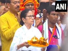 
      
      West Bengal CM participates in first Rath Yatra at Digha Temple
      
      