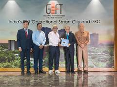 
      
      Infosys founder NR Narayana Murthy visits GIFT city
      
      