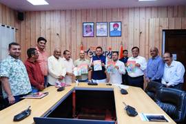 
      
      Uttarakhand CM Dhami releases new book 'Swasthya Ke Prahari'
      
      