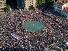 
      
      Serbia: Protests erupt in Belgrade over calls for snap elections
      
      