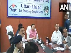 
      
      Uttarakhand: CM Dhami reviews situation with senior officials 
      
      