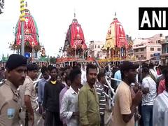 
      
      Odisha: Devotees throng Puri on fourth day of annual Rath Yatra
      
      