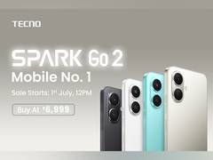 
      
      TECNO Spark Go 2 Goes on Sale July 1 
      
      